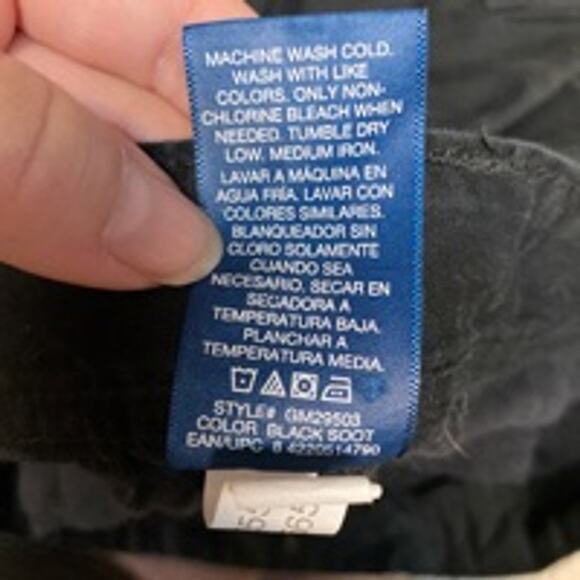 George Black Cargo Shorts Men’s Size 30 Casual Cotton Blend - Picture 4 of 5